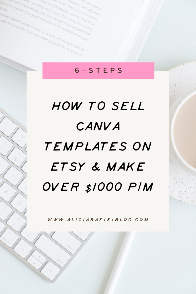 How to Sell Canva Templates on Etsy & Make Over 1,000 per month