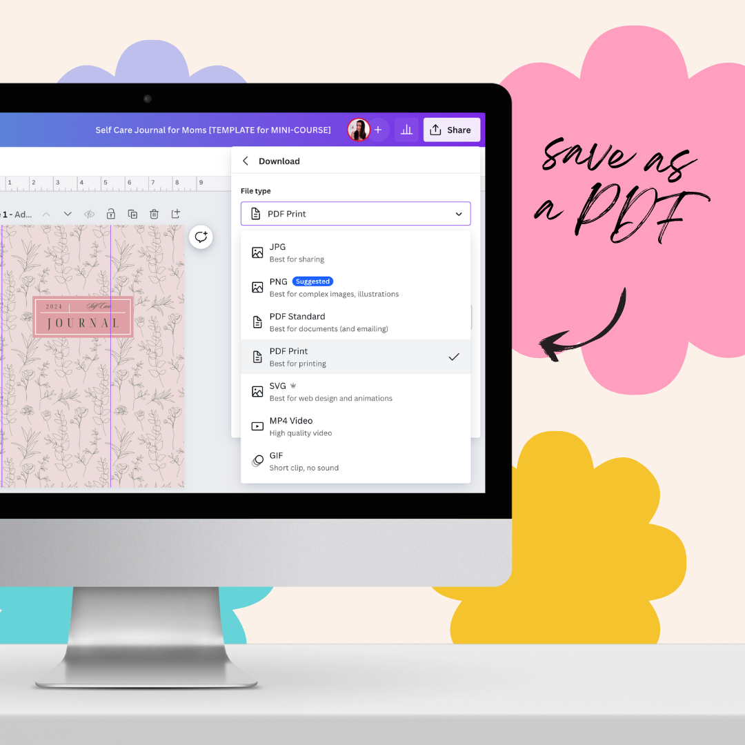 Master Digital Product Creation & Sell Your First Journal on Etsy ...